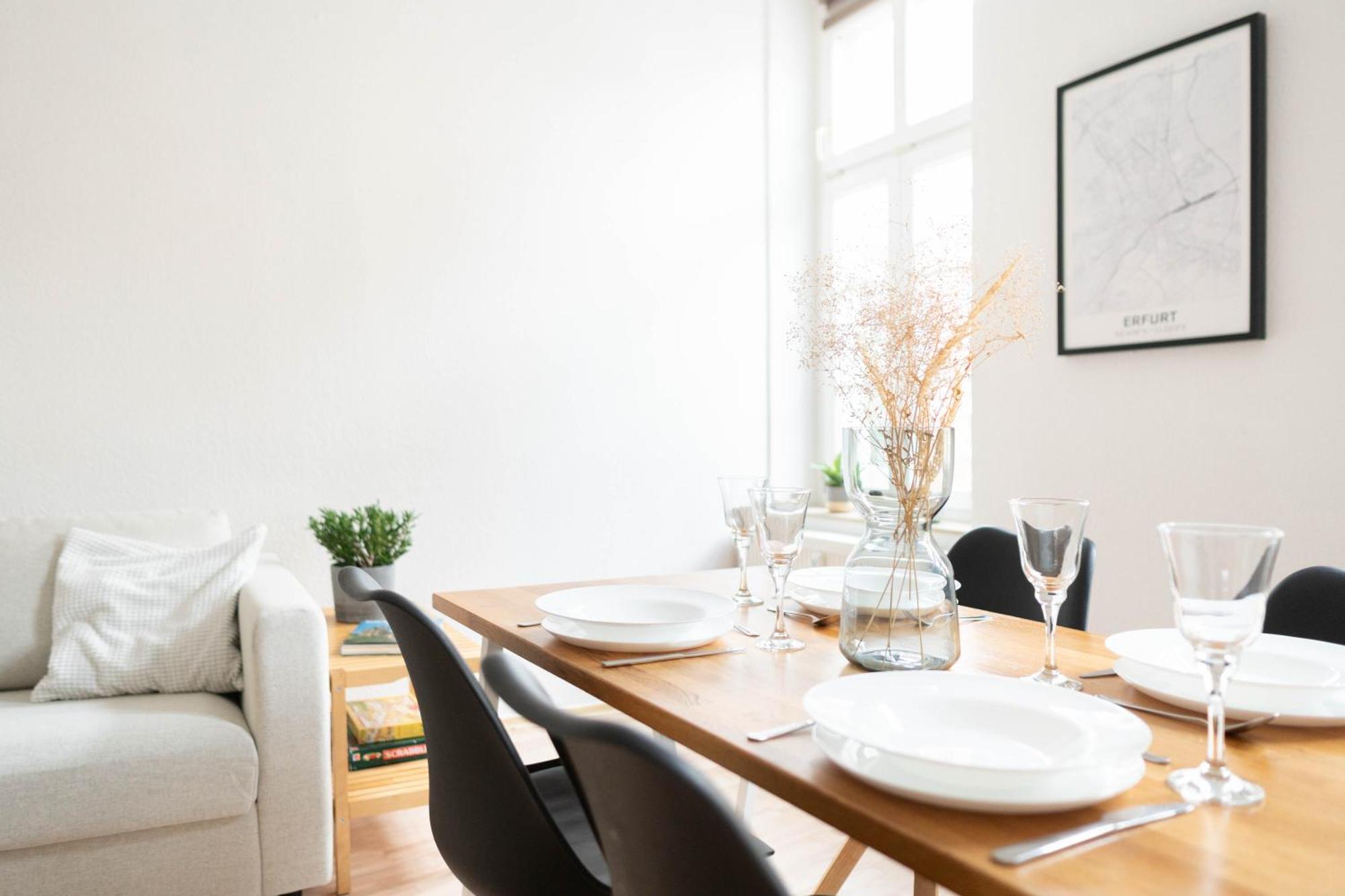 Grosse 3 Zimmer Wohnung Mit Netflix In Zentraler Lage Erfurt Extérieur photo