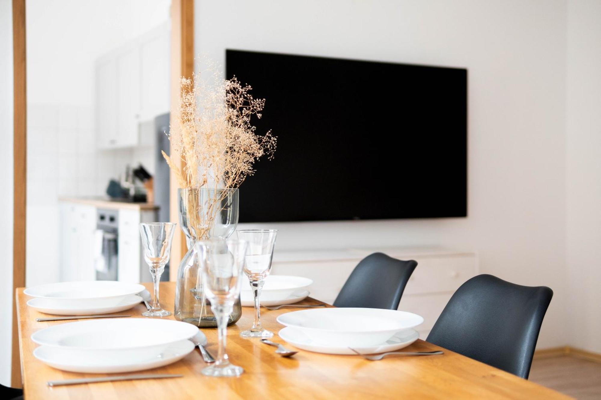 Grosse 3 Zimmer Wohnung Mit Netflix In Zentraler Lage Erfurt Extérieur photo